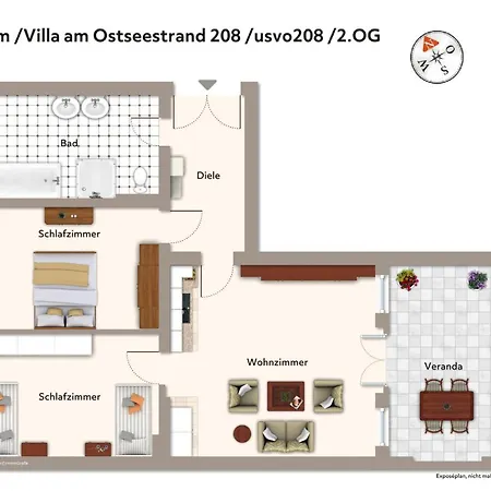 Apartment Am Ostseestrand Am Ostseestrand 208